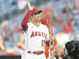 El pelotero nipón es uno de los jugadores más destacados de la Gran Carpa gracias a su labor como lanzador y toletero de poder. AP/M. Terrill