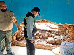 El Arroyo La Tecolota golpeó a las viviendas. ESPECIAL