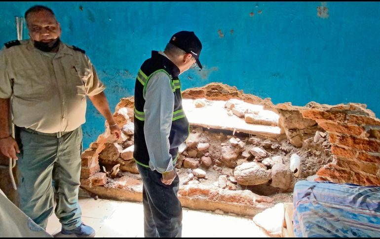 El Arroyo La Tecolota golpeó a las viviendas. ESPECIAL