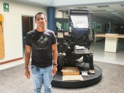 JAVIER ARMENTA. El líder de la Federación de Estudiantes Universitarios, en la redacción de EL INFORMADOR