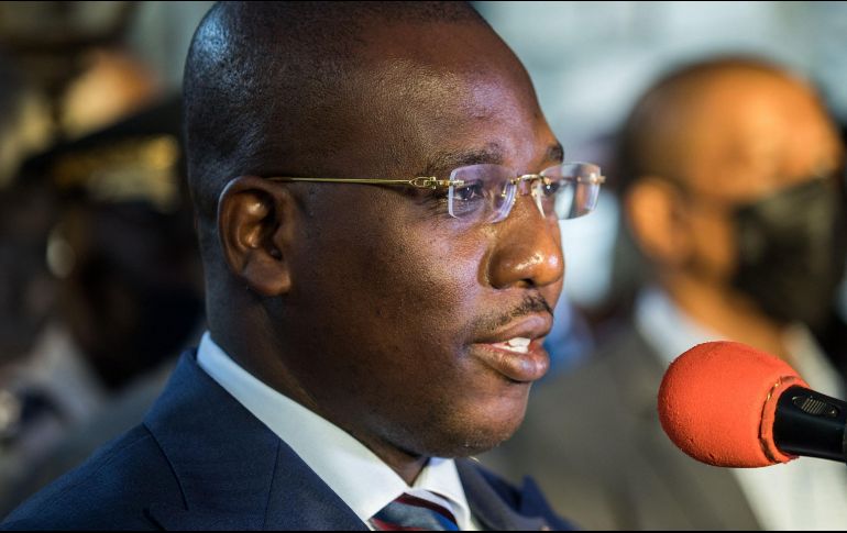 Claude Joseph asumió la dirigencia de Haití desde el asesinato del presidente Jovenel Moise, el 7 de julio. AFP/ARCHIVO