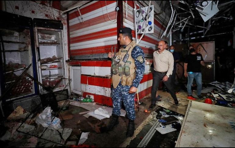 Este es el segundo atentado terrorista en la capital iraquí desde enero. AFP/A. Al-Rubaye
