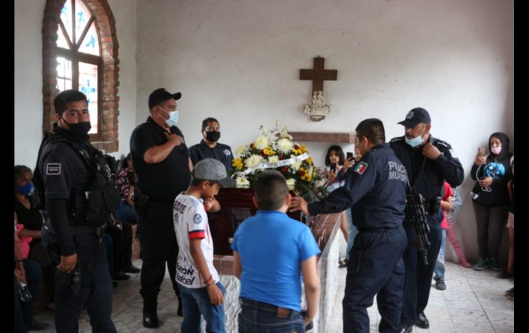 Con Anaya Ramos suman al menos nueve los agentes encargados de la seguridad en Jalisco que han sido asesinados en Jalisco en lo que va del año. ESPECIAL/Comisaría de Tlajomulco