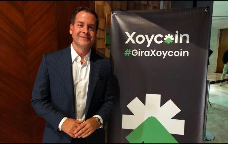 Carlos Lazo CEO de Xoy Capital y fundador de las Xoycoins. ESPECIAL