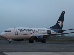 Aeroméxico informó que incorporará 12 nuevos aviones Boeing 737 MAX a su flota. NTX/ARCHIVO