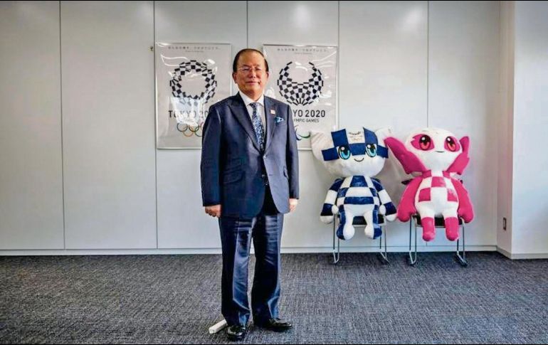 CONGRUENTE. El director ejecutivo de Tokio 2020, Toshiro Muto, no descarta una posible cancelación de lo Juegos. AFP