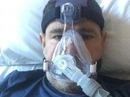 Abderrahmane Fadil se contagió de covid-19 y estuvo varios días en el hospital con oxígeno.