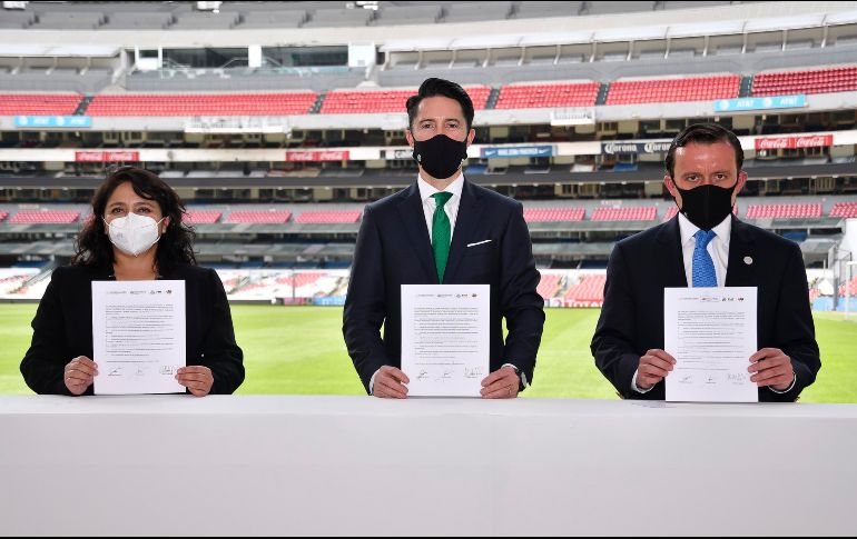 La FMF, la Liga MX y la Conapred, buscan con esta campaña, erradicar cualquier insulto discriminatorio de los estadios en México. IMAGO7