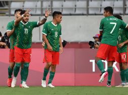 SUPERIORES. El Tri mostró más hambre y calidad en el terreno de juego y terminó goleando a la escuadra francesa. AFP/F. FIFE