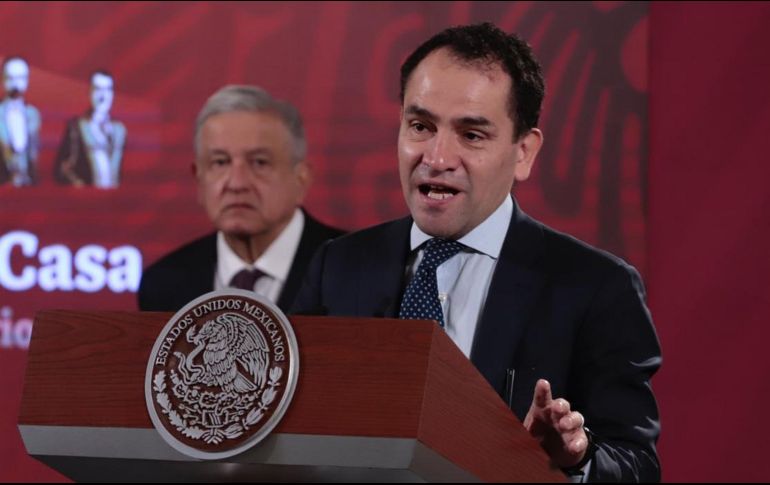 Al  exsecretario de Hacienda, Arturo Herrera, se le acusa de desacato a una suspensión de plano emitida para garantizar el abasto de medicamentos contra el cáncer. SUN/ARCHIVO