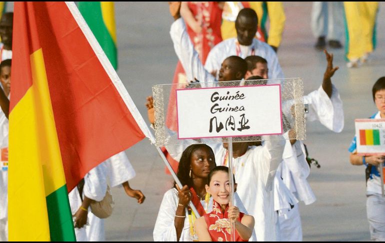 Guinea es uno de los países que no ha conseguido medallas olímpicas. AFP/W. West