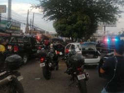 Autoridades aseguraron un arma de fuego en el lugar. ESPECIAL/Secretaría de Seguridad Pública