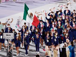 Así lució la delegación mexicana la ceremonia inaugural. MEXSPORT
