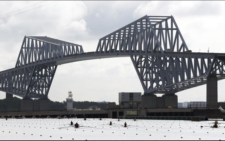 El tifón afectaría especialmente las pruebas de remo, que han tenido que reprogramar ''como medida de precaución'' sus pruebas del lunes. XINHUA / Z. Huansong