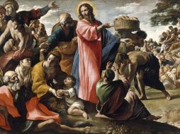 Jesús deja patente que Él mismo es el pan vivo bajado del cielo que da vida eterna al que lo recibe. WIKIMEDIA/«Milagro de los panes y los peces», de Giovanni Lanfranco