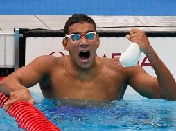 Hasta hora el mejor resultado de Hafnaoui era un octavo lugar en los Jugos Olímpicos de la Juventud de 2018. AP/C. Riedel