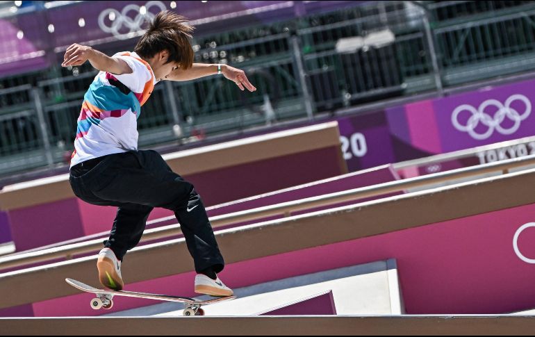 Horigome brilló en las 'best tricks'. AFP/J. Pachoud