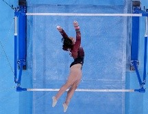 Alexa Moreno disputará la final de salto el próximo domingo a las 03:45 horas. AP / M. Gash