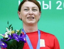 Nino Salukvadze representa a Georgia. En la foto está en los Juegos Europeos de Minsk 2019. GETTY