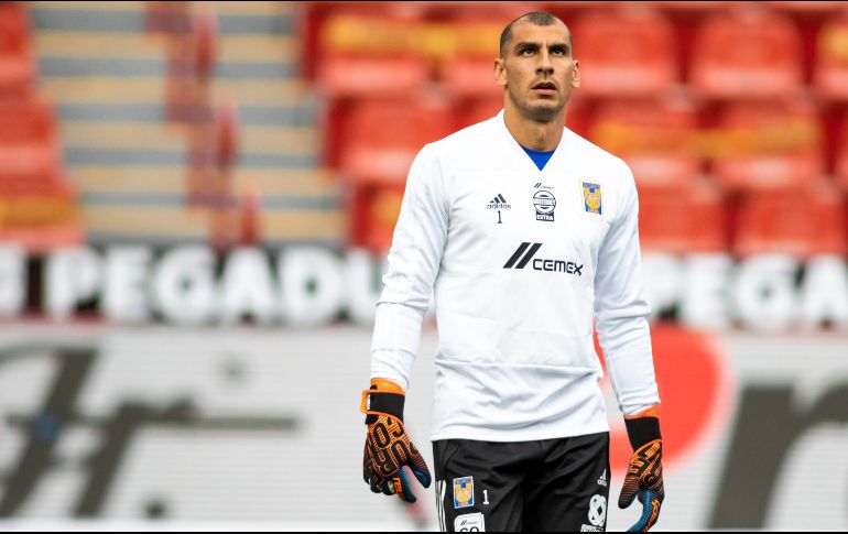 Nahuel Guzmán, fiel a su estilo, estuvo perdiendo tiempo en los saques de meta y posteriormente vino el grito de la afición. IMAGO7
