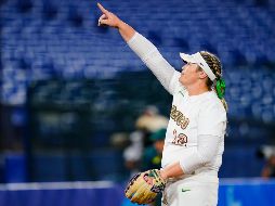 El triunfo de las mexicanas fue guiado por la lanzadora ganadora Dallas Escobedo quien tiró las siete entradas de cinco imparables, una carrera, cinco ponches y una base por bolas. AP / M. Slocum