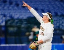 El triunfo de las mexicanas fue guiado por la lanzadora ganadora Dallas Escobedo quien tiró las siete entradas de cinco imparables, una carrera, cinco ponches y una base por bolas. AP / M. Slocum