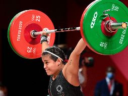 En tierras niponas, Ana Gabriela levantó 90 kilogramos en arrancada y 105 en envión, los cuales le valieron para meterse entre las nueve mejores del mundo en esta prueba olímpica. AFP / V. Pinto