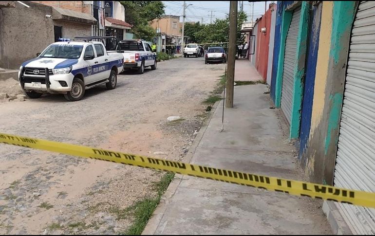 En el lugar del homicidio quedaron más de 50 cascajos de arma larga. ESPECIAL