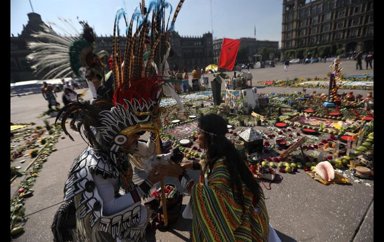 Trejo señala que todos los mexicanos deben saber sus raíces, su cultura, y que se sientan orgullosos de ser mexicanos. EFE/S. Gutiérrez