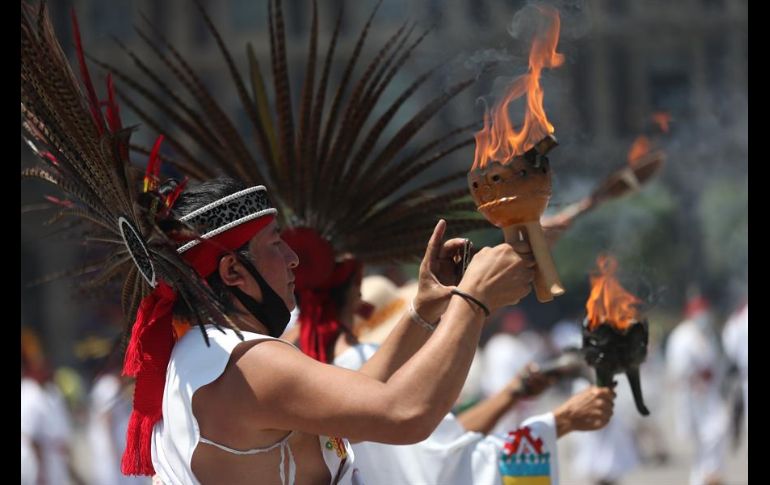 Trejo señala que todos los mexicanos deben saber sus raíces, su cultura, y que se sientan orgullosos de ser mexicanos. EFE/S. Gutiérrez