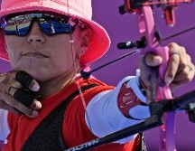 La arquera mexicana, Aida Román, no logró seguir dentro de la competencia individual de Tiro con Arco. AP/ A. Tarantino