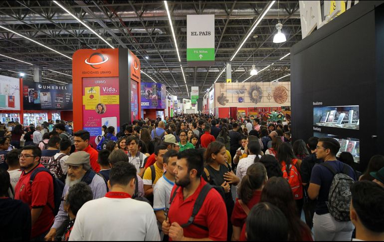 El evento de la FIL 2021 se realizará del 27 noviembre al 5 de diciembre. NTX / ARCHIVO