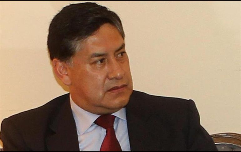 El fiscal general de Bolivia, Juan Lanchipa, compareció ante los medios este martes para dar a conocer los resultados del informe. EFE/ARCHIVO