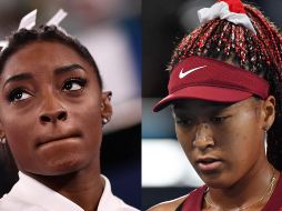 Simone Biles y Naomi Osaka eran dos llamadas a alzarse con el Oro Olímpico. Simone Biles aún está en duda para las competencias individuales. ESPECIAL