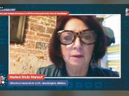 MARISOL SCHULZ. La directora general de la FIL Guadalajara participó, de forma virtual,  en la presentación del programa de Perú. CORTESÍA FIL