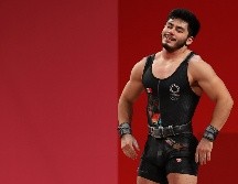 NO FUE SUFICIENTE. Los 320 kilogramos totales que cargó Jorge, no le alcanzarán para competir por una medalla. MEXISPORT/ DAVID LEAH