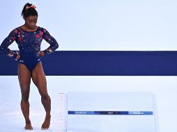 En la final, Simone Biles será sustituida por Jade Carey, quien terminó novena en la calificación. AFP/L. Bonaventura