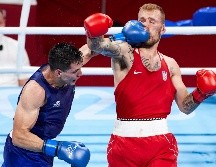 El mexicano encontró espacios para castigar y vencer al rival. En cuartos de final le espera el cubano Arlen López. MEXSPORT/J. Martínez