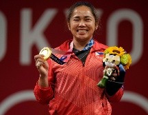 La de Hidilyn Diaz es la primera medalla de oro de la historia olímpica de Filipinas, que contaba hasta ahora con diez metales pero ninguno dorado. AP / L. Bruno