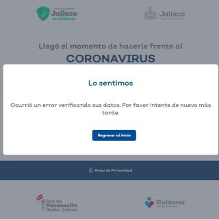 COVID-19: Falla registro digital para la vacunación de la población entre los 30 y 39 años