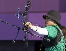 Alejandra Valencia se adaptó de mejor manera a las condiciones del viento. MEXSPORT/David Leah