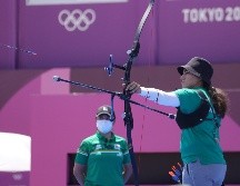 Alejandra Valencia logró su pase a los Octavos de Final y mantiene vivo su sueño de ganar su segunda medalla olímpica en Tokio 2020. MEXSPORT/Mariano Rios