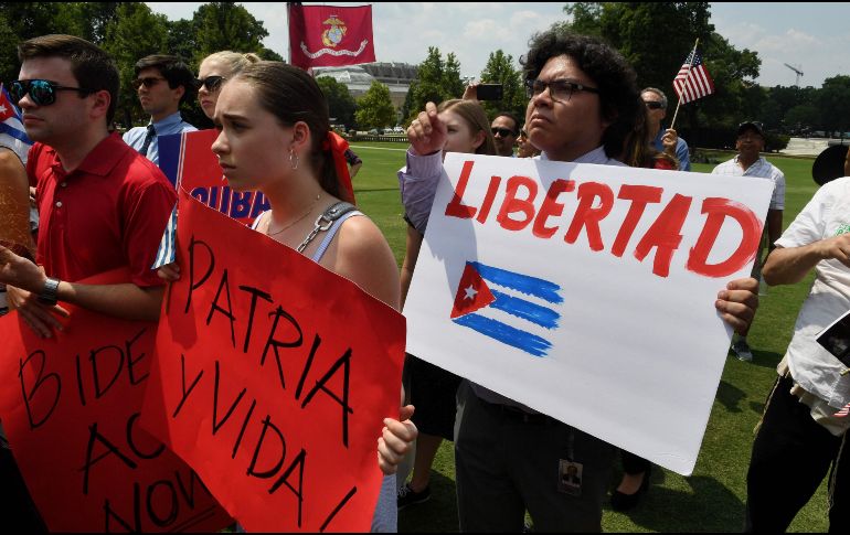 Las manifestaciones del 11 de julio, las mayores en más de 60 años en Cuba, se produjeron con el país sumido en una grave crisis económica y sanitaria. AFP / ARCHIVO