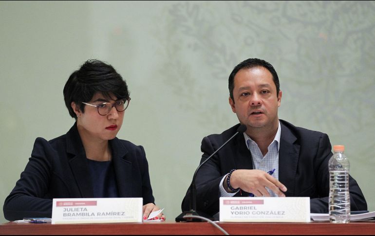 Yorio González destacó el descenso en porcentaje de hospitalizaciones y defunciones. NTX/ARCHIVO