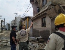 La falta de mantenimiento y una mala construcción de origen ocasionaron el problema. ESPECIAL/Bomberos de Zapopan