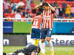 Ángel Zaldívar será quien tenga la responsabilidad de meter los goles para el Guadalajara. IMAGO7