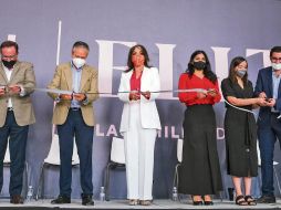La alcaldesa con licencia de Tlaquepaque, María Limón, presidió la inauguración. ESPECIAL