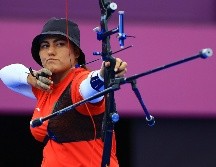 Alejandra Valencia deja los Juegos Olímpicos con la medalla de bronce que consiguió en pareja con Luis Álvarez. MEXSPORT/A. Macías