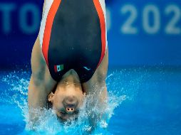 Arantxa Chávez intentó reponerse en sus siguientes dos clavados, pero aunque no lo hizo mal, la calificación que obtuvo no le permitió avanzar a la semifinal entre las mejores 18. AP / D. Lovetsky