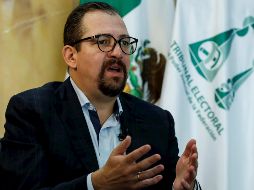 José Luis Vargas,  presidente del TEPJF, enfrenta una investigación en su contra por presunto enriquecimiento ilícito. EFE/ARCHIVO